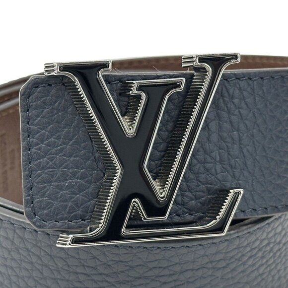 LOUIS VUITTON Brown Leather Belt - Picture 6 of 11